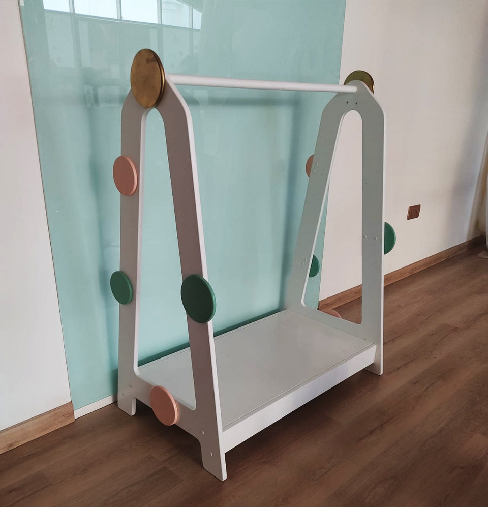 Clothe Rack With Round Color
